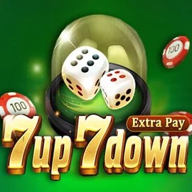 7up 7 down slot logo by TaDa Gaming at Slimking Casino