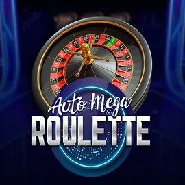 Auto Mega Roulette slot logo by Pragmatic Play at Slimking Casino