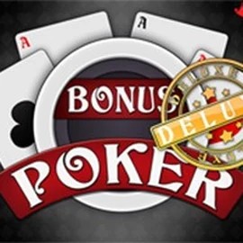 Bonus Poker Deluxe - 3 Hands game by RTG (Reel Time Gaming) – logo hosted on Slimking Casino