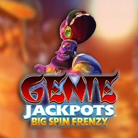 Genie Jackpots: Big Spin Frenzy logo by Blueprint Gaming at Slimking Casino