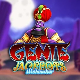 Genie Jackpots Wishmaker logo by Blueprint Gaming Slimking Casino