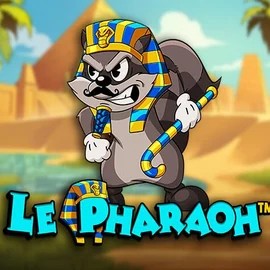 Le Pharaoh logo by Hacksaw Gaming at Slimking Casino