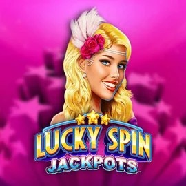 Lucky Spin Jackpots logo – Jackpots by Novomatic at Slimking Casino