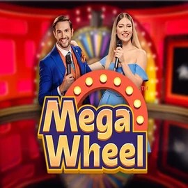 Mega Wheel online game logo by Pragmatic Play on slimking.org