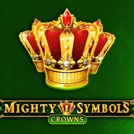Slots logo of Mighty Symbols Crowns from Wazdan at Slimking Casino