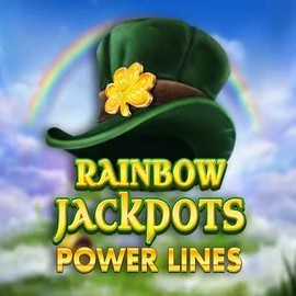 Rainbow Jackpots Power Lines game by Red Tiger Gaming – logo hosted on Slimking Casino