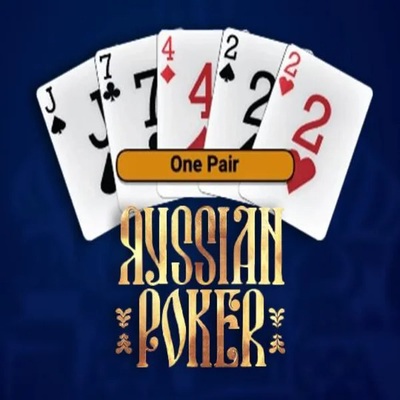 Russian Poker slot visual from OneTouch Games available on slimking.org