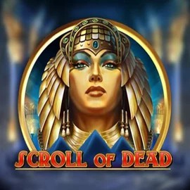Slots logo of Scroll of Dead from  at Slimking Casino