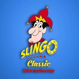 Slingo Classic 20th Anniversary logo by Slingo at Slimking Casino