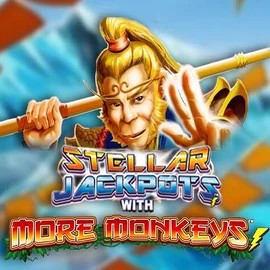 Enjoy Stellar Jackpots with More Monkeys by Lightning Box Game – logo hosted on slimking.org