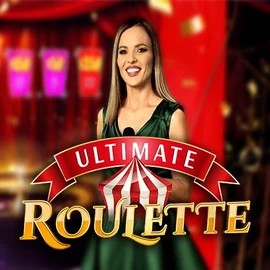 Official Live Casino logo: Ultimate Roulette by Ezugi at Slimking Casino
